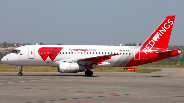 RA-89143:Sukhoi SuperJet 100:Red Wings Airlines
